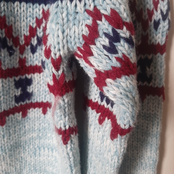 VTG 70s 80s National Alpine Ski Sweater Nordic - Picture 11 of 11